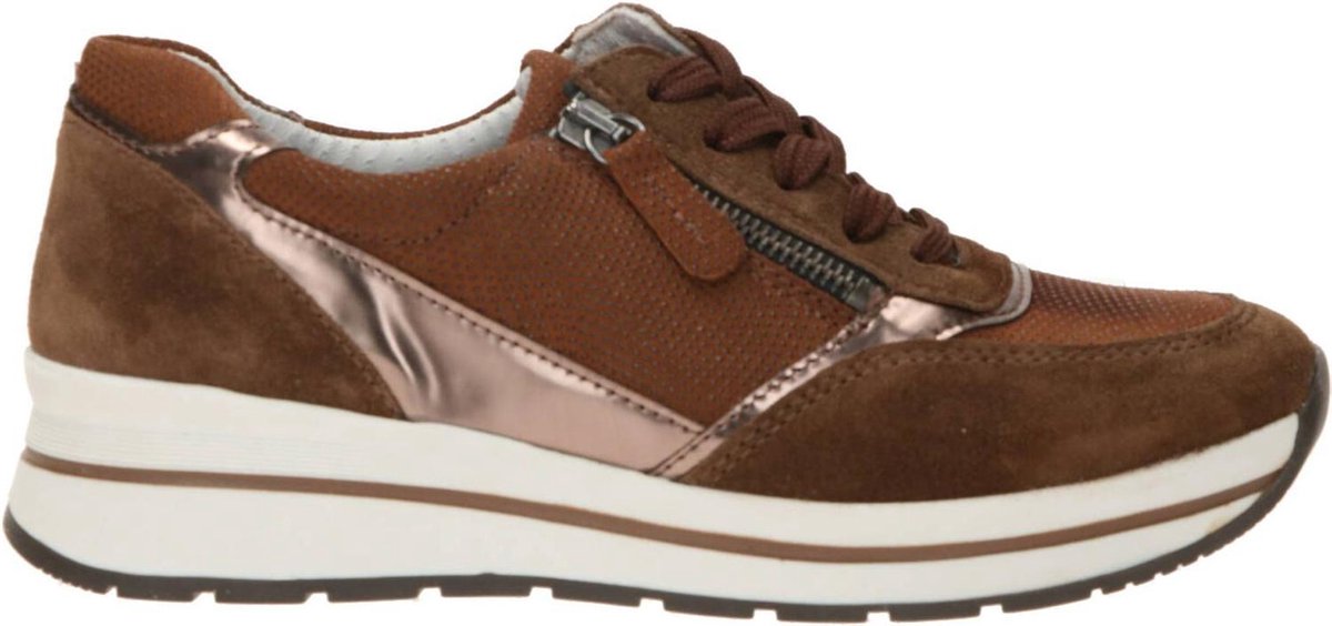 4X Comfort Sneaker Dames Bruin | bol