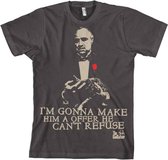 The Godfather Heren Tshirt -M- Vito's Offer Grijs