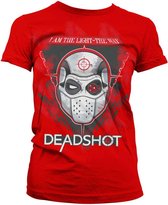 DC Comics Suicide Squad Dames Tshirt -XXL- Deadshot Rood
