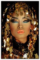 Arabische prinses - Foto op Akoestisch paneel - 60 x 90 cm