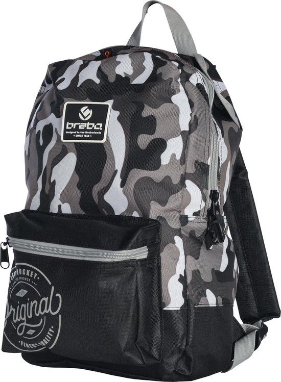 Brabo - BB5210 Backpack Storm Original Ca / Bk - Camo - Unisexe - Taille