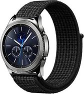 Samsung Gear S3 nylon band - zwart - 46mm