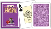 Modiano poker speelkaarten paars 2 index