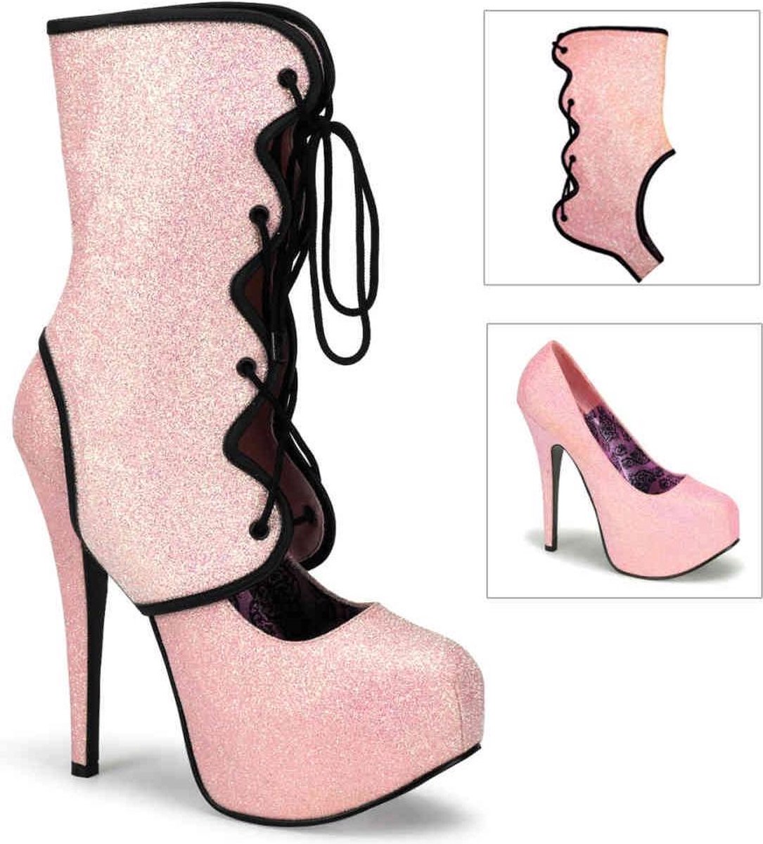 Bordello - TEEZE-31G Pumps - US 6 - 36 Shoes - Roze