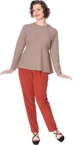 Dancing Days - PEPLUM DREAM Longsleeve top - L - Bruin