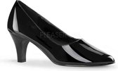 Pleaser Pink Label Pumps -42 Shoes- DIVINE-420 Paaldans schoenen Zwart