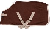 Imperial Riding Zweetdeken fleece met singels Basic 95/145 cm Bruin