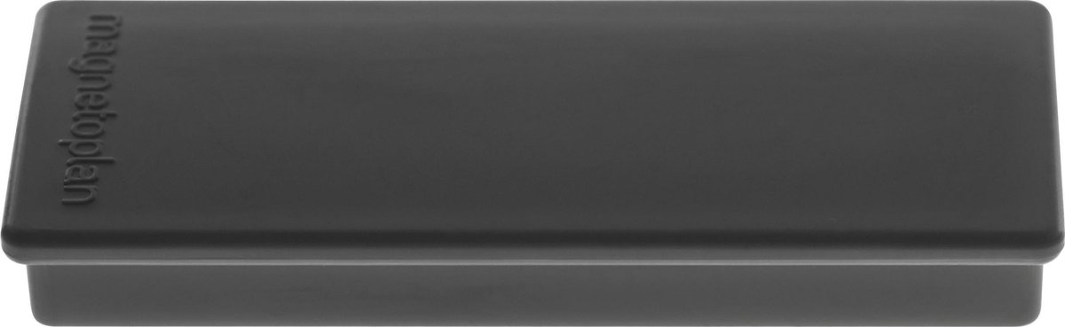 magnetoplan rechthoekige magneet B55xD22xS8 mm zwart - 1665112