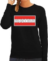 Oostenrijk / Austria landen sweater zwart dames XL