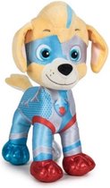 Pluche Paw Patrol knuffel Tuck - Mighty Pups Super Paws - 19 cm - Cartoon knuffels - Speelgoed voor kinderen