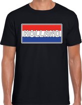 Holland landen t-shirt zwart heren L