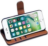 Celly - iPhone 7 - Plus Wally Bookcase Black - Openklap Hoesje iPhone 7 Plus - iPhone Case Black