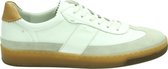 Sioux HOPPER-HE-700 - Volwassenen Heren sneakersVrije tijdsschoenen - Kleur: Wit/beige - Maat: 44