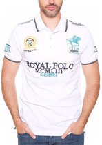 Geographical Norway poloshirt Kakao wit - S