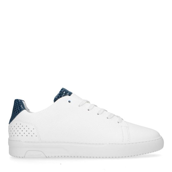 Rehab - Heren - witte sneakers blauw hielstuk - Maat 41 | bol.com