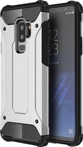 Voor Galaxy S9 + TPU + PC 360 graden bescherming schokbestendige beschermhoes (zilver)