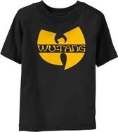 WuTang Clan Kinder Tshirt -Kids tm 2 jaar- Logo Zwart