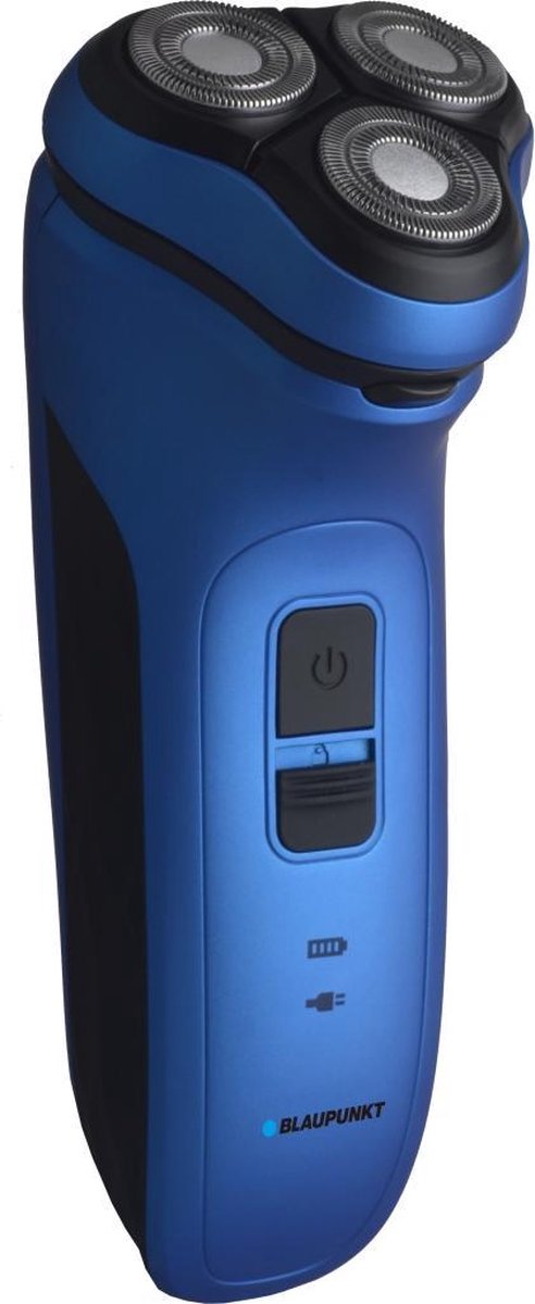 Blaupunkt MSR401 scheerapparaat Roterend scheerapparaat Trimmer Zwart, Blauw