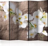Kamerscherm - Scheidingswand - Vouwscherm - Impeccability of the Orchid II [Room Dividers] 225x172 - Artgeist Vouwscherm