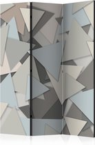 Kamerscherm - Scheidingswand - Vouwscherm - Geometric Puzzle [Room Dividers] 135x172 - Artgeist Vouwscherm