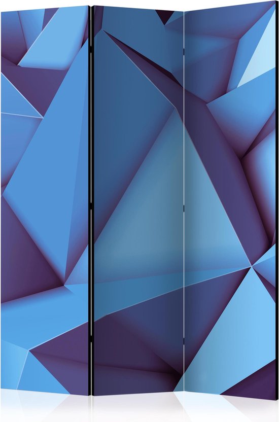 Kamerscherm - Scheidingswand - Vouwscherm - Royal Blue [Room Dividers] 135x172 - Artgeist Vouwscherm