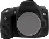 PULUZ zachte siliconen beschermhoes voor Canon EOS 90D (zwart)