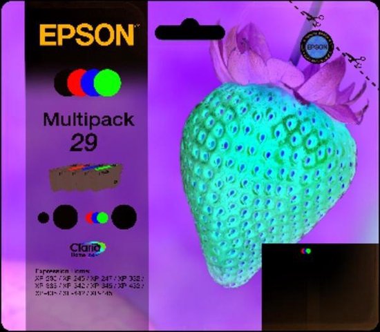 Epson 29 - Inktcartridge / Zwart / Geel / Magenta / Cyaan - Epson