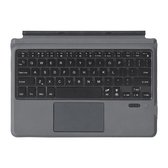Case2go -  Toetsenbord geschikt voor Microsoft Surface Go 2 / Go - Bluetooth Toetsenbord Cover - Met touchpad en toetsenbord verlichting - Zwart