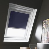 VELUX C02 / C04 Blauw verduisterend venster Window Shade - L.55 x H.98 cm - MADECO