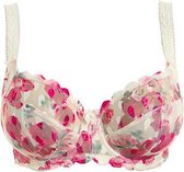 Fantasie - Rosanne Side Support bh - maat 75E - Bloemenprint Roze Wit