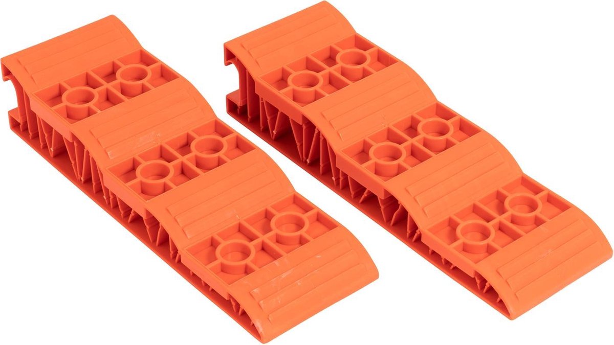 Redwood - Wheel Ramp Oprijblok (2st) - Afmetingen: 52,5 X 17 X 11,5