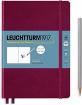 Leuchtturm1917 A5 Medium Schetsboek met harde kaft Port Red