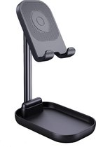 Wiwu - Universele telefoonhouder - Tablet Standaard - Ergonomisch en opvouwbaar design - Bureau standaard - Zwart