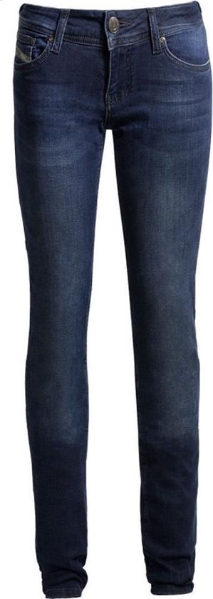 JOHN DOE BETTY HIGH DARK BLUE USED XTM 2018 JEANS 33/32 - Maat - Broek