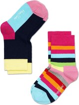 Happy Socks Kids 2-pack Stripes Multi, 10-18 maanden = schoenmaat 18-21