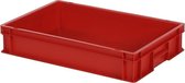 Stapelbak - Opbergbox - 600x400xH120mm - rood