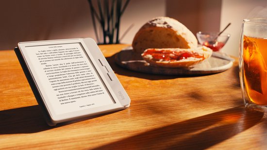 Forma e-reader - Waterdicht - Grote 8 inch scherm - Instelbaar warme kleur - 8GB - Wifi - Zwart