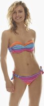 Promise - Colorado - Bikini Set (bandeau + brazilian) - maat 80C - Meerkleurig