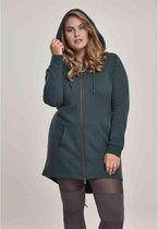 Urban Classics Vest met capuchon -2XL- Sweat Parka Groen