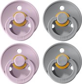 BIBS Fopspeen - Maat 2 (6-18 maanden) - 4 stuks - Cloud en Lilac