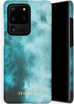 Selencia Maya Fashion Backcover Samsung Galaxy S20 Ultra hoesje - Air Blue