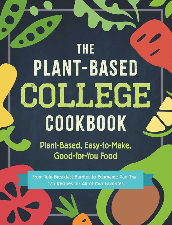 The Plant-Based College Cookbook - cover
