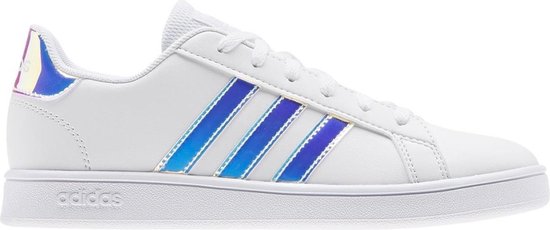 adidas Grand Court sneakers kids wit/metallic | bol.com