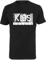 Urban Classics Heren Tshirt -S- Mister Tee Kiss Treats Zwart