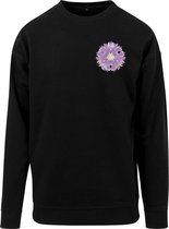 Urban Classics Sweater/trui -L- Psychadelic Mandala Zwart