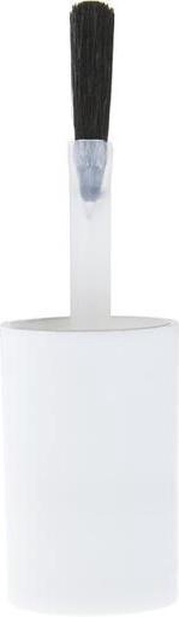 Essie nagellak flesje met de tekst 'nail lacquer', 'nagellak', 'smalto', 'vernis à ongles'. Kleur is grijs.