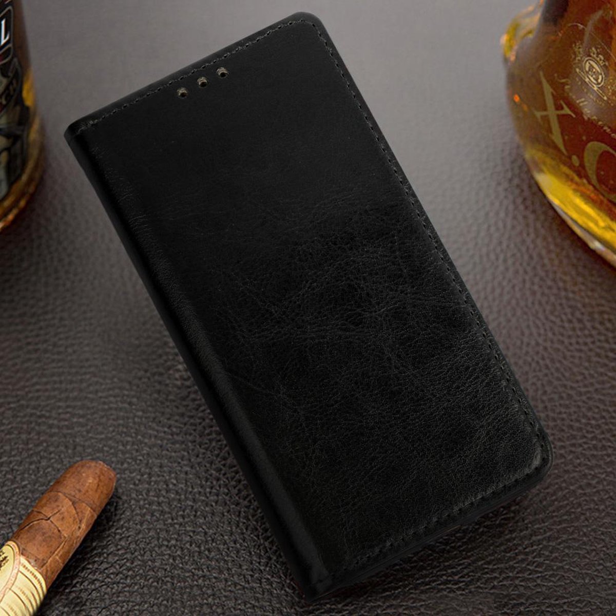 iPhone 11 zwart boek hoesje