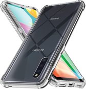 Samsung Galaxy A41 - Anti -Shock Silicone Hoesje - Transparant