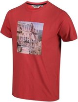 Regatta - Men's Cline IV Graphic T-Shirt - Outdoorshirt - Mannen - Maat XXXL - Rood