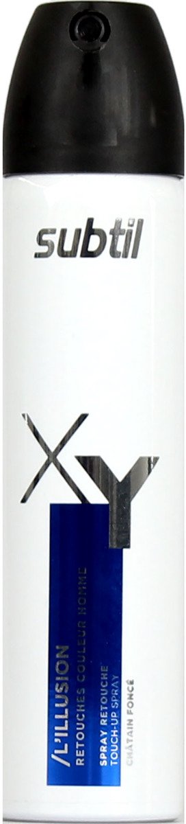 Subtil - Men - Illusion Touch-up Hairspray - Dark brown - 75 ml